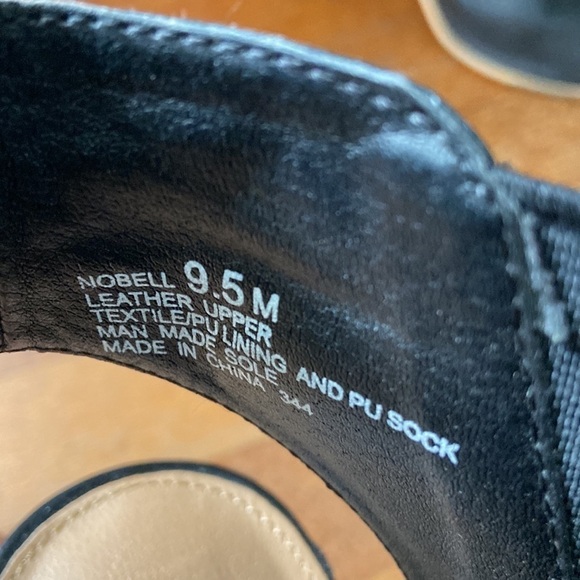 Steve Madden black chunky heel - Picture 3 of 5